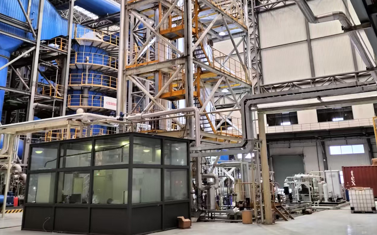 浙江嘉善发电厂尾气CO2回收