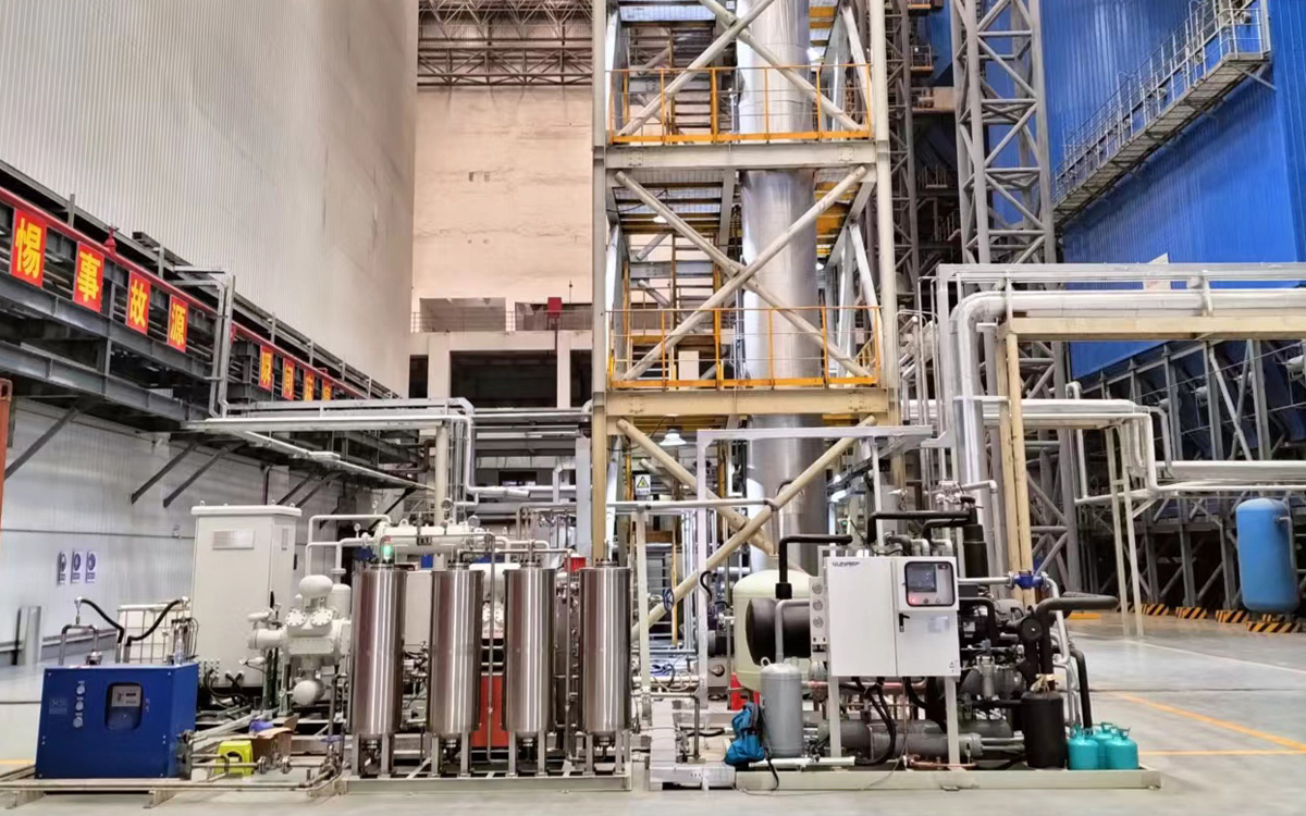 发电厂尾气CO2回收