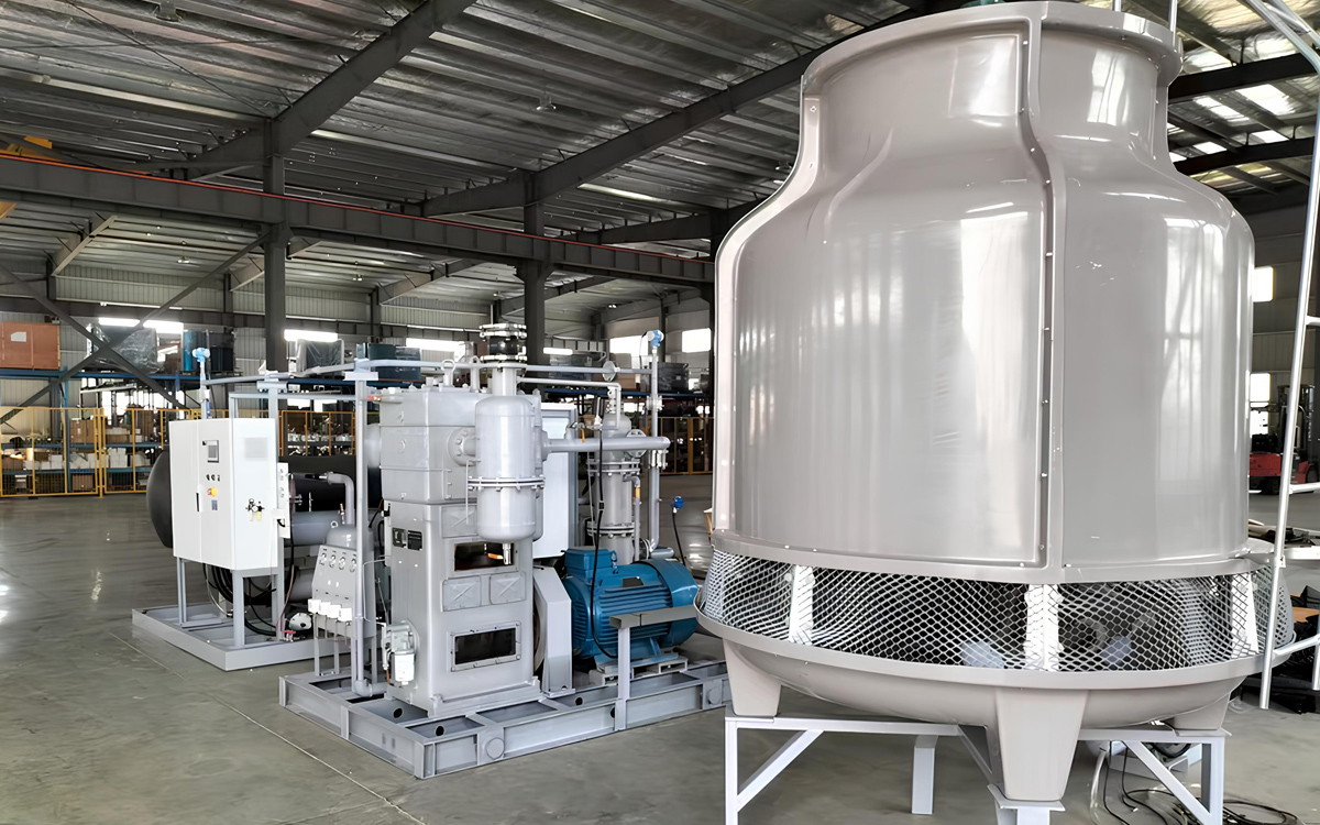 干冰尾气压缩液化